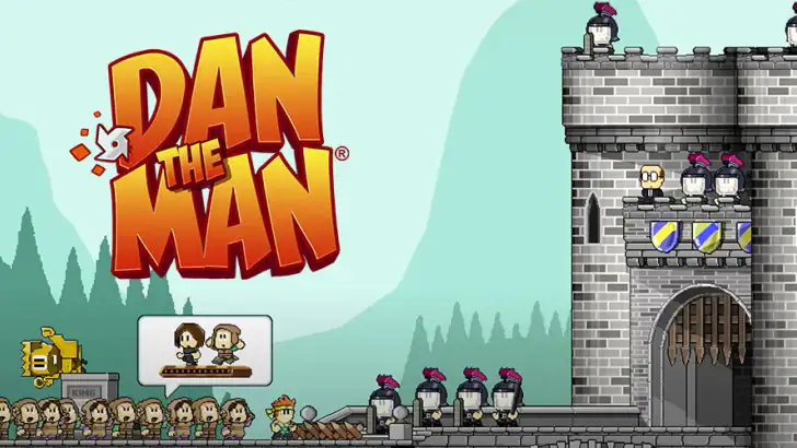 Dan the Man: Action Platformer feature graphic