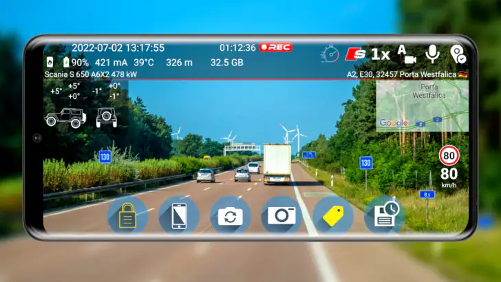 Dash Cam Travel — Car Camera feature graphic