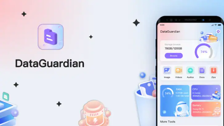 DataGuardian - Antivirus&Clean feature graphic