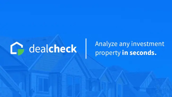 DealCheck: Analyze Real Estate feature graphic