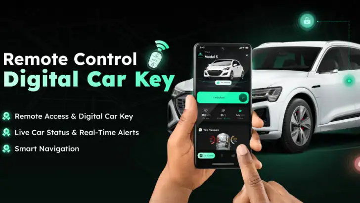 Digital Key Connect - Car Key feature graphic