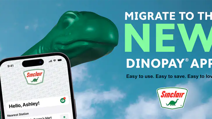 DINOPAY - Sinclair Oil feature graphic