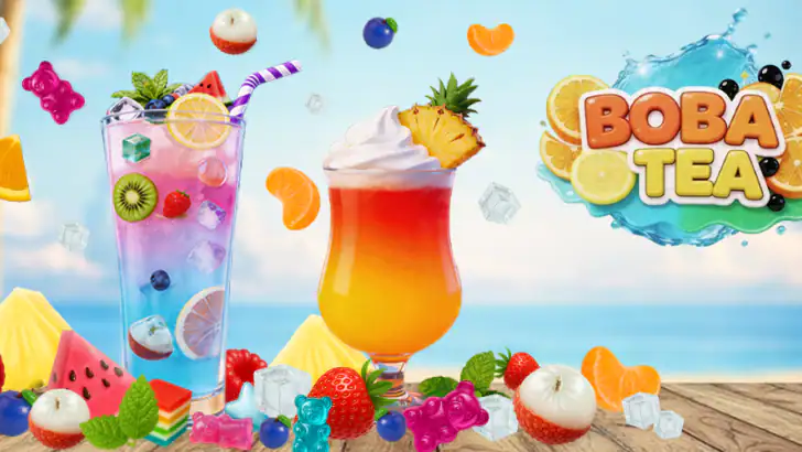 DIY Bubble Tea Simulator feature graphic
