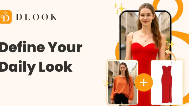 DLOOK: AI Outfit Stylist feature graphic