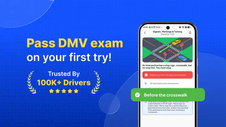 DMV Permit Practice Test 2026 feature graphic