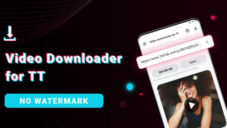 Download video no watermark feature graphic