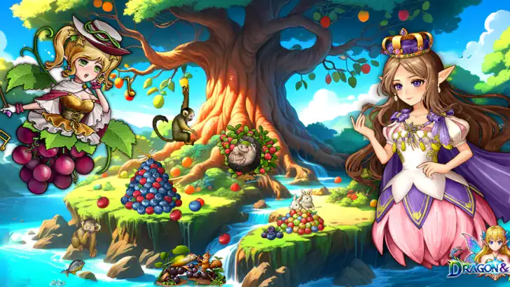 Dragon&Elfs(Five Merge Game) feature graphic