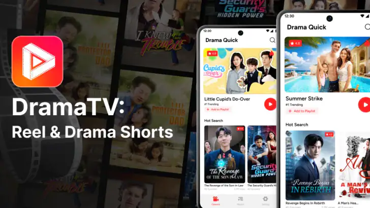 DramaTV: Reel & Drama Shorts feature graphic