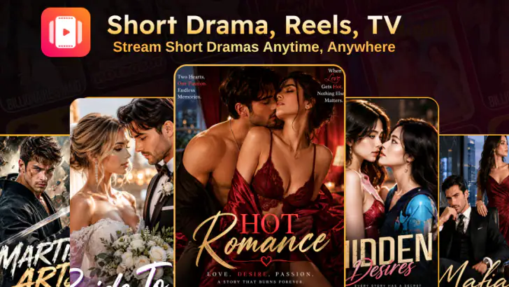 DramaVibe - Dramas & Reels feature graphic