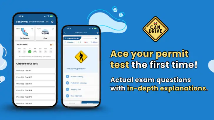 Driver's License Practice Test feature graphic