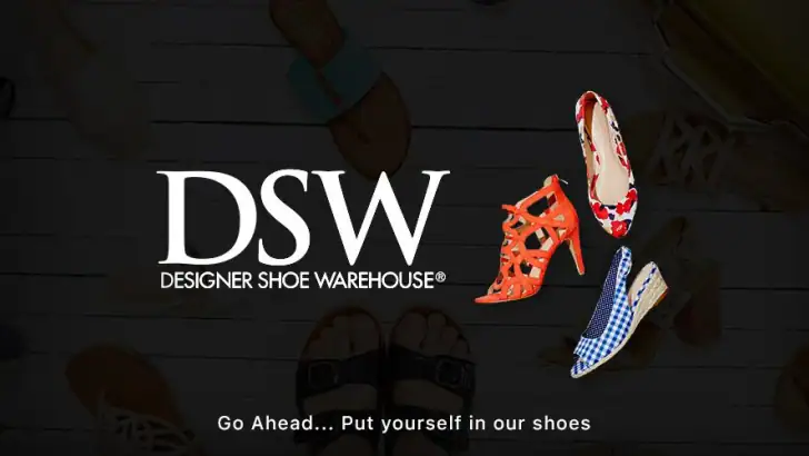 DSW Designer Shoe Warehouse feature graphic