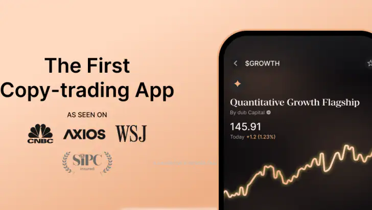 dub: Copy Real Investors feature graphic