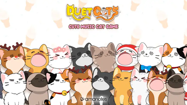 Duet Cats: Music & Meow Game feature graphic