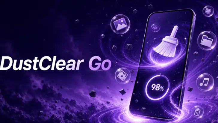 DustClear Go feature graphic