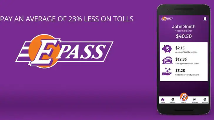 E-PASS Toll App feature graphic