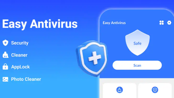 Easy Antivirus - clean virus feature graphic