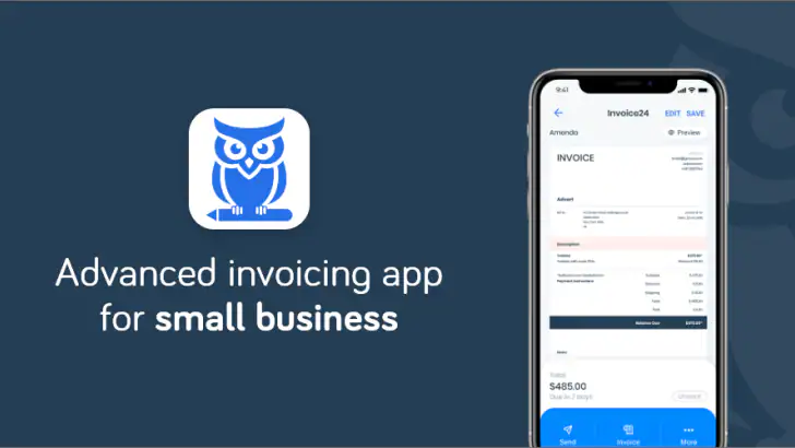 Easy Invoice & Estimates Maker feature graphic