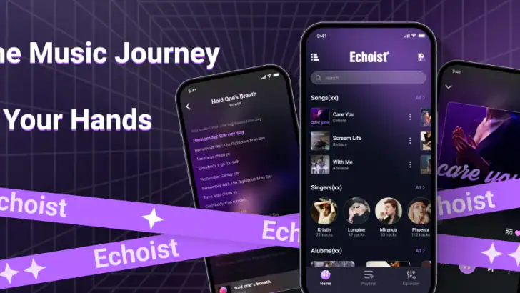 Echoist — Offline Music feature graphic