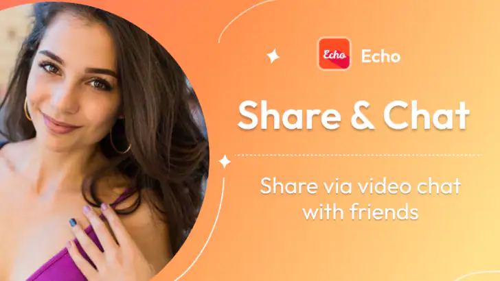 Echo:Secret Share&Make friends feature graphic