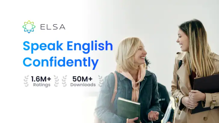 ELSA Speak: English Learning feature graphic