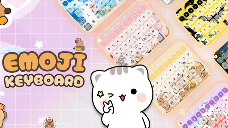 Emoji Keyboard: Custom Themes feature graphic