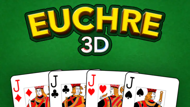 Euchre 3D Card Game Online feature graphic
