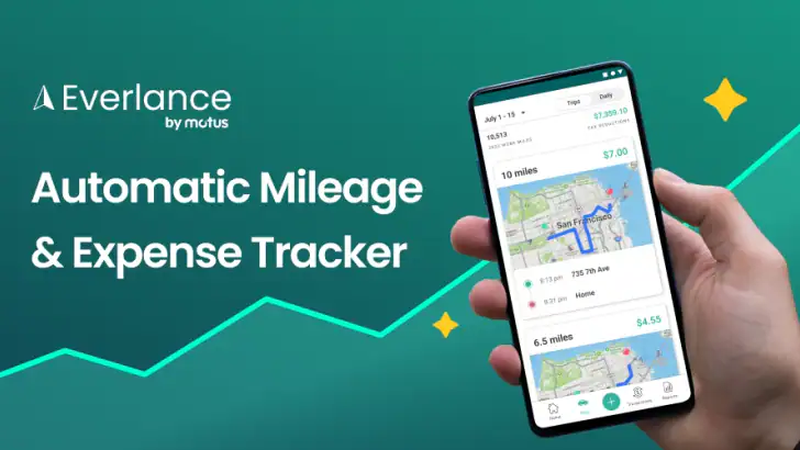 Everlance: Mileage Tracker feature graphic