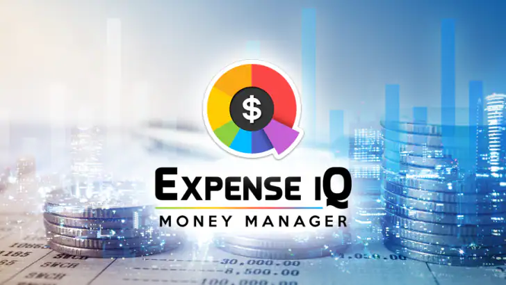 Expense IQ Money Manager feature graphic