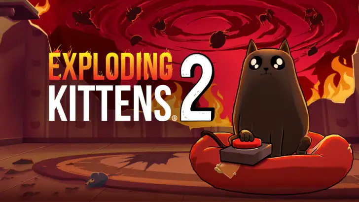 Exploding Kittens® 2 feature graphic