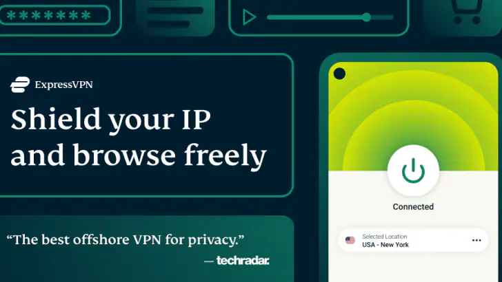 ExpressVPN: VPN Fast & Secure feature graphic