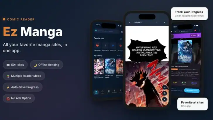 EZ Manga: Webtoon & Manhwa feature graphic