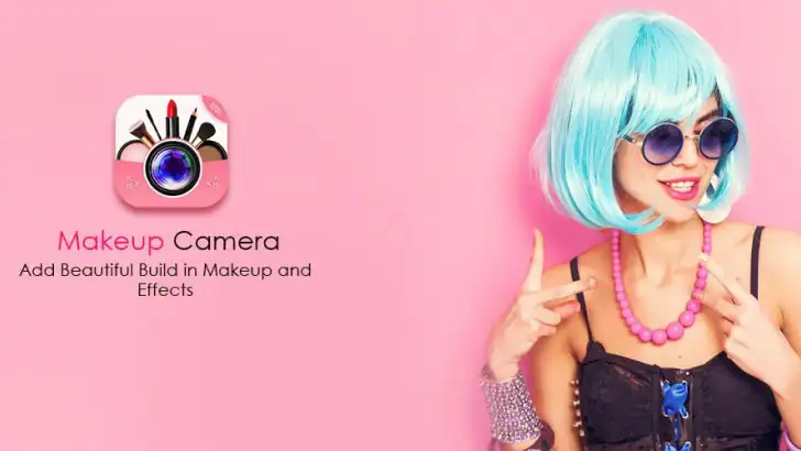 Face Beauty Makeup Camera-Self feature graphic