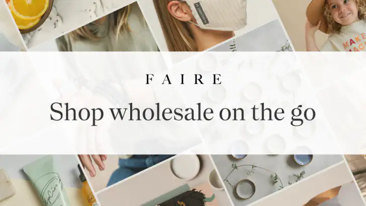 Faire Wholesale feature graphic