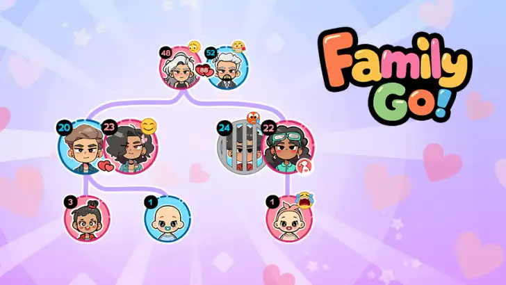 Family Go! - Lifetime Sim game feature graphic