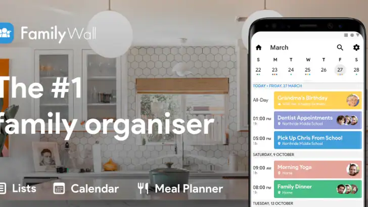 FamilyWall: Family Organizer feature graphic