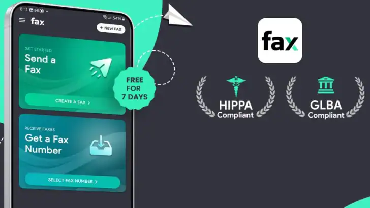 Fax App: Send Fax From Phone feature graphic