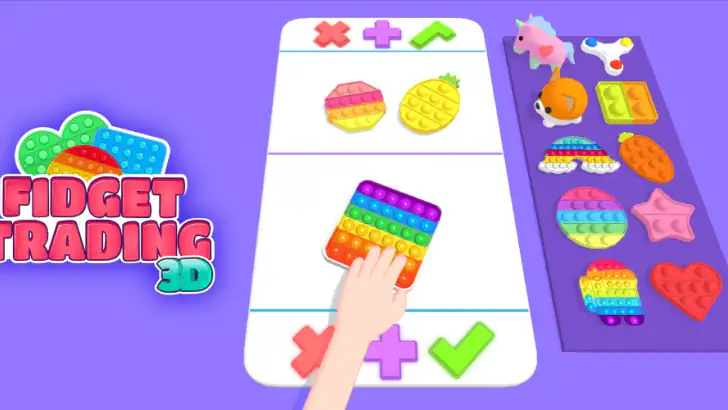 Fidget Trading 3D Fidget Toys feature graphic