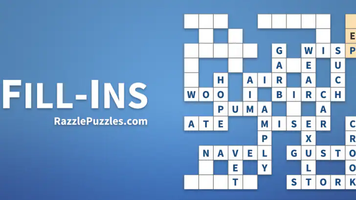 Fill-Ins · Word Fit Puzzles feature graphic