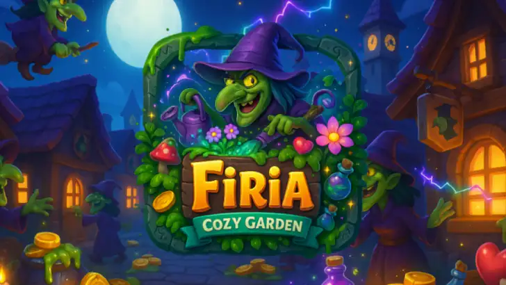 Firia: Cozy Garden feature graphic