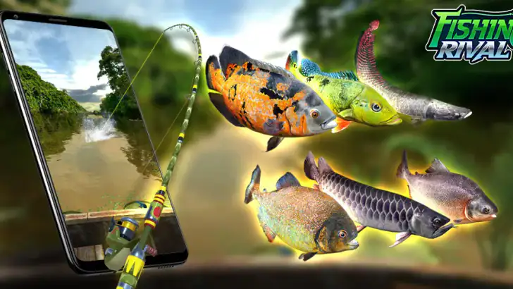 Fishing Rival 3D feature graphic