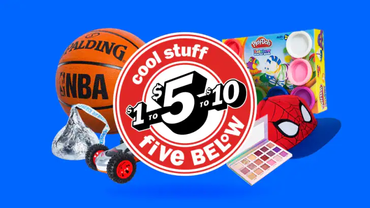 Five Below feature graphic