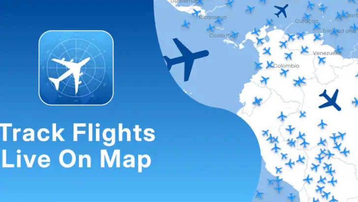 Flight Tracker - Track Plane feature graphic