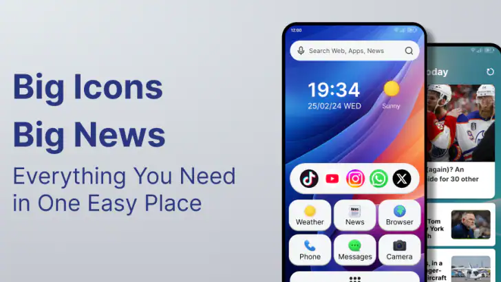 Flow Homescreen feature graphic