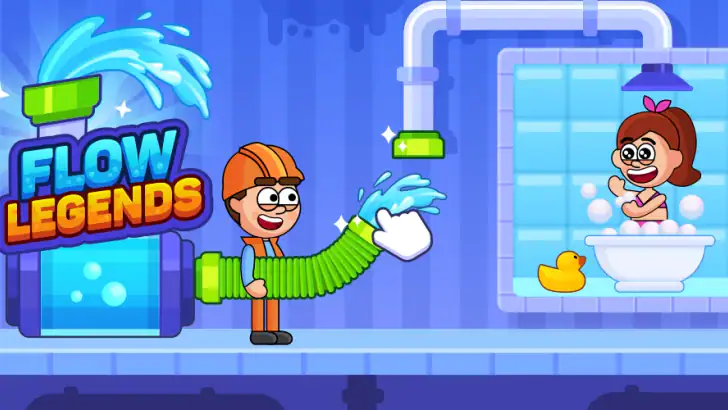 Flow Legends: Pipe Games feature graphic