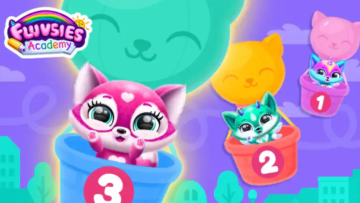 Fluvsies Academy - Kids Games feature graphic