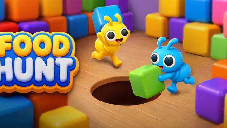 Food Hunt: Pixel Puzzle feature graphic