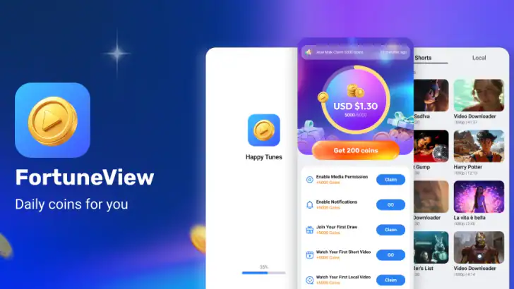 FortuneView - Earn Money feature graphic