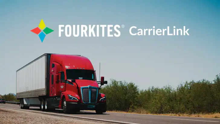 FourKites CarrierLink App feature graphic
