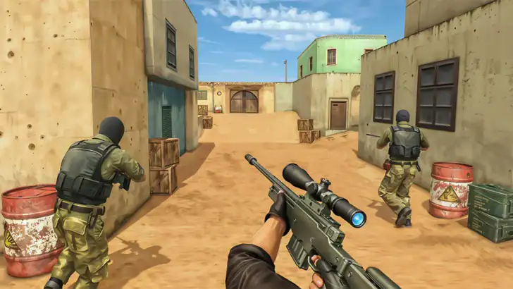 FPS Commando Shooting Games feature graphic