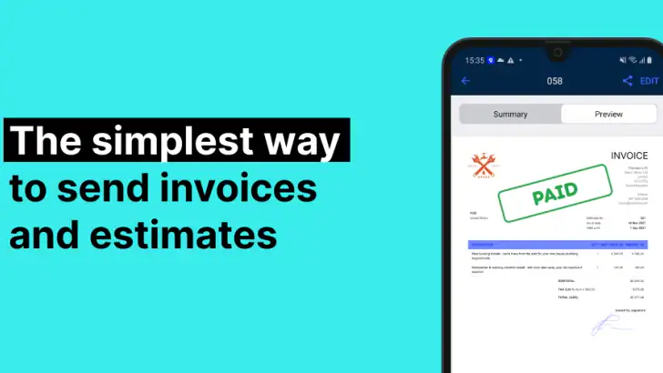 Freebie Invoice Estimate Maker feature graphic